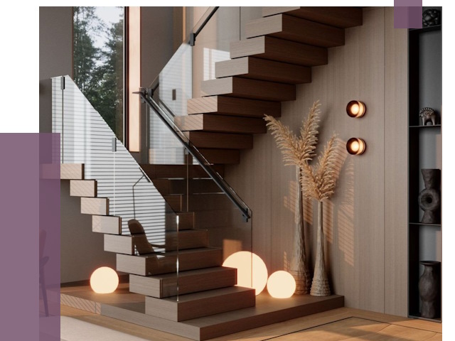 Изготовление и монтаж лестниц в Светлограде от 86343 руб. | ПРОЛЁТ-Свт