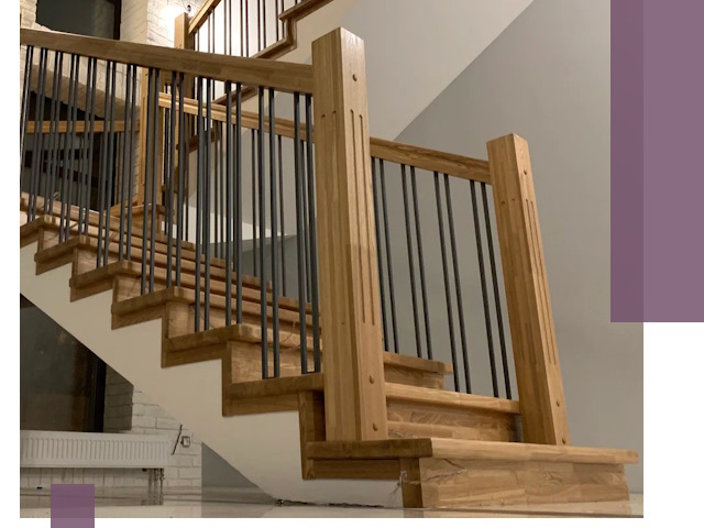 Реставрация деревянных и металлических лестниц в Светлограде
