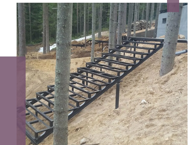 Монтаж металлических лестниц в Светлограде от 13459 руб. 