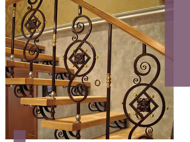 Изготовление кованых лестниц под ключ в Светлограде