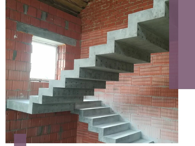 Бетонные лестницы под ключ в Светлограде: монтаж, демонтаж, ремонт