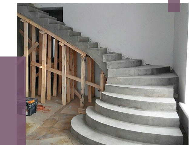 Изготовление бетонных лестниц под ключ в Светлограде от 19808 руб. | ПРОЛЁТ-Свт
