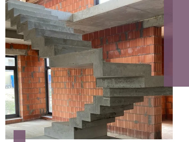 Изготовление бетонных лестниц под ключ в Светлограде