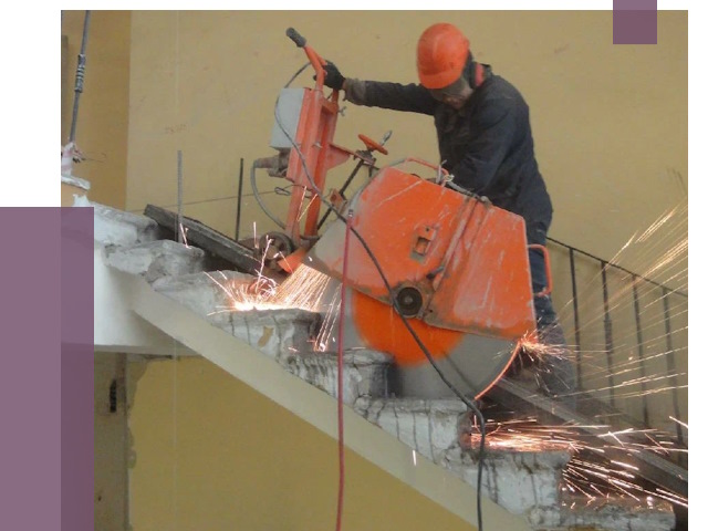 Демонтаж бетонных лестниц в Светлограде от 4571 руб. за м2 | ПРОЛЁТ-Свт