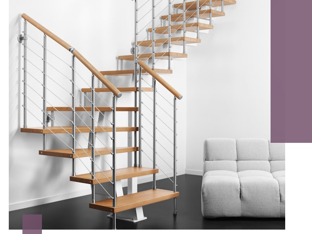 Модульные лестницы под ключ в Светлограде — монтаж и изготовление