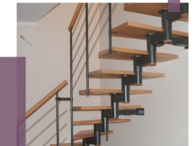 Изготовление модульных лестниц в Светлограде от 11428 руб. 