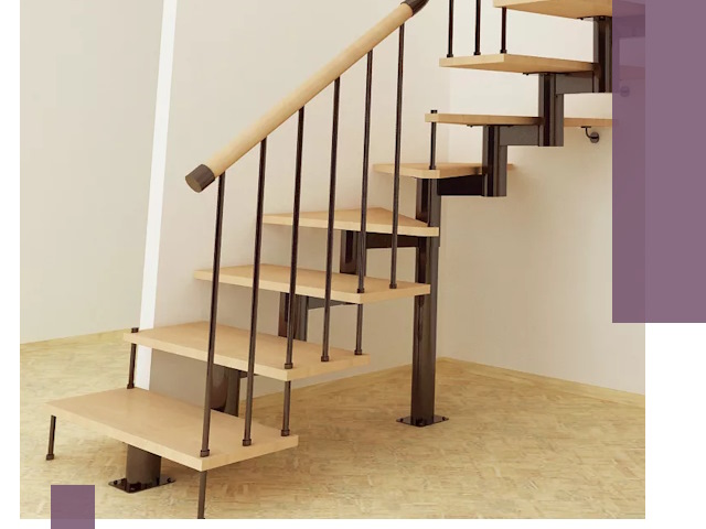 Монтаж лестниц на больцах в Светлограде — быстро и надежно