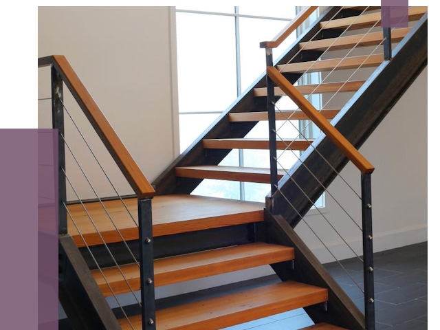 Изготовление лестниц на металлокаркасе в Светлограде от 18792 руб. | ПРОЛЁТ-Свт