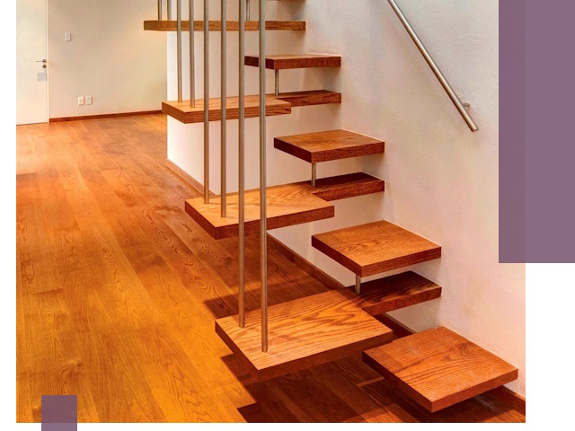 Лестницы «гусиный шаг» на заказ в Светлограде для узких пространств