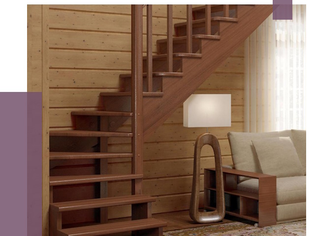 Лестницы эконом класса в Светлограде от 18132 руб. бюджетные решения