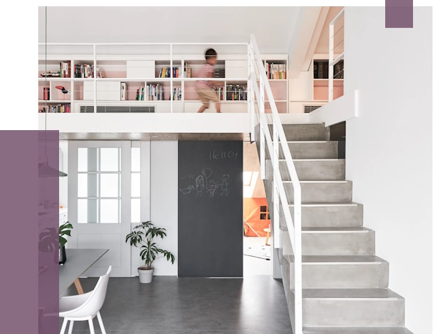 Лестницы для двухуровневой квартиры в Светлограде от 175226 руб. | ПРОЛЁТ-Свт