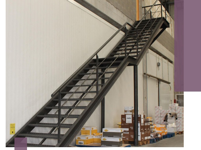 Лестницы для производства в Светлограде — изготовление и монтаж