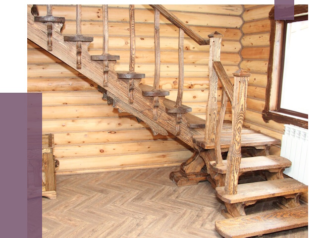 Лестницы в баню в Светлограде от 18995 руб. — изготовление | ПРОЛЁТ-Свт