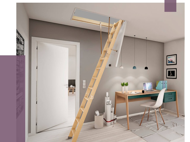 Чердачные лестницы в Светлограде — от 14475 руб. | ПРОЛЁТ-Свт