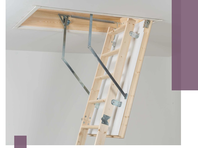 Установка чердачной лестницы под ключ в Светлограде