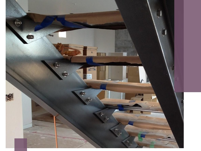 Усиление лестничных конструкций и усиление опор в Светлограде