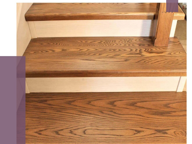 Буковые лестницы под ключ в Светлограде от 12444 руб.