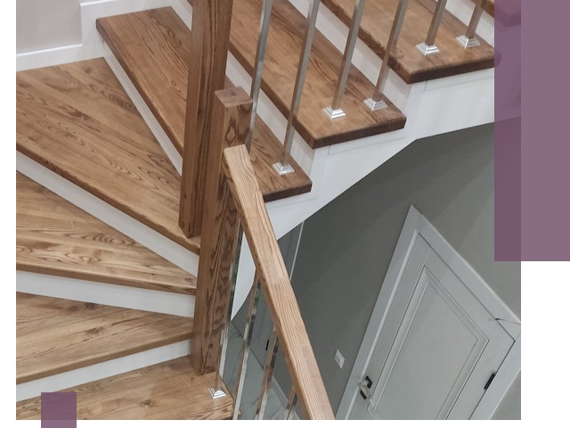 Обшивка металлических лестниц под ключ в Светлограде