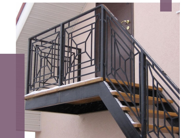 Металлические перила в Светлограде от 4266 руб.  | ПРОЛЁТ-Свт