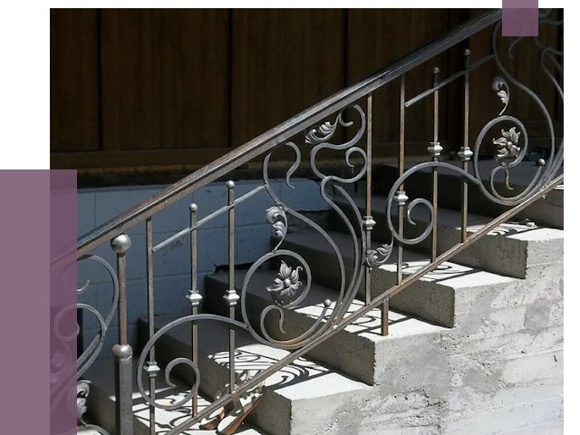 Кованые перила в Светлограде от 8634 руб. под ключ — качество от ПРОЛЁТ-Свт