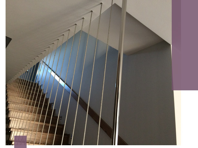 Тросовые перила под ключ в Светлограде — производство и монтаж