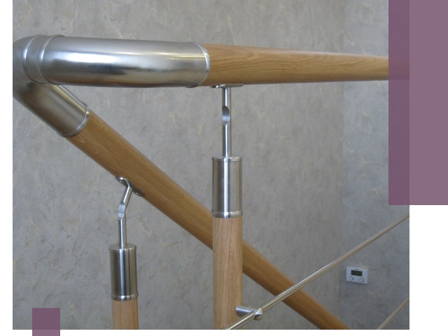 Комбинированные перила на заказ в Светлограде — монтаж и производство