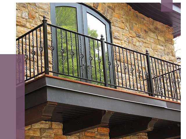 Балконные ограждения в Светлограде от 7974 руб. — купить | ПРОЛЁТ-Свт