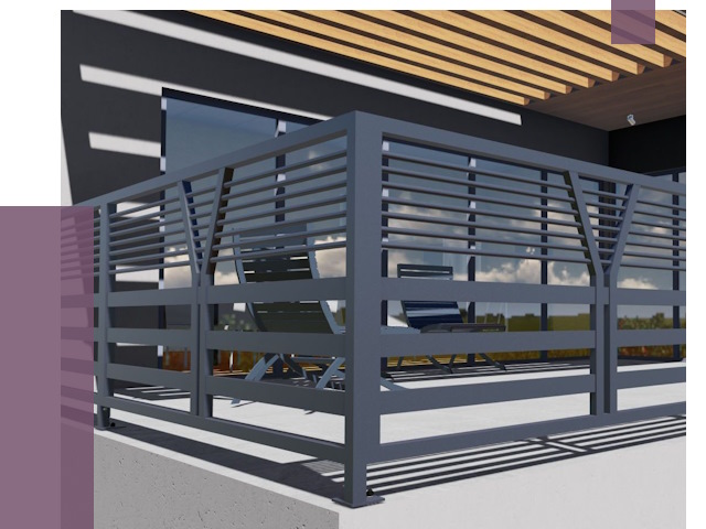 Изготовление балконных ограждений в Светлограде от 10666 руб. | ПРОЛЁТ-Свт