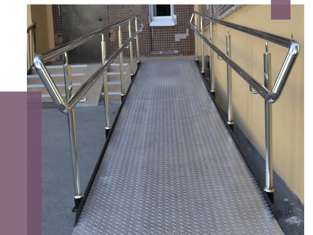 Пандусы в Светлограде от 12190 руб. — установка для инвалидов | ПРОЛЁТ-Свт