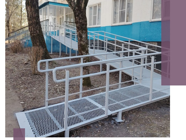 Пандусы под ключ в Светлограде: изготовление, монтаж и демонтаж