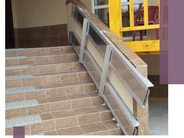 Откидные пандусы под ключ в Светлограде — монтаж и демонтаж