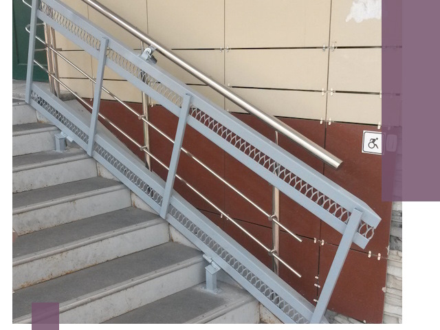 Изготовление откидных пандусов под ключ в Светлограде