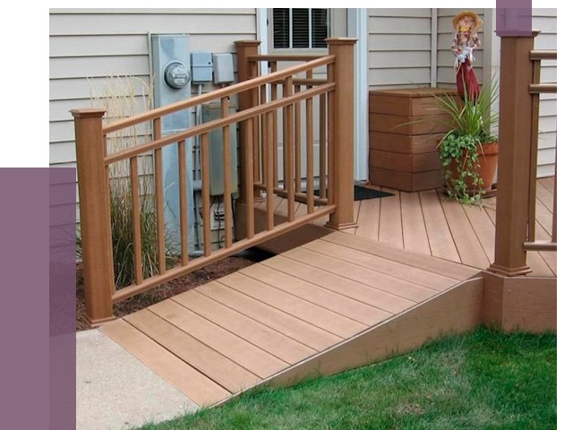 Пандус на крыльцо в Светлограде под ключ от 7720 руб. 