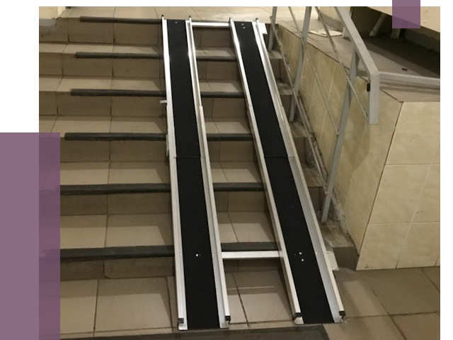 Установка пандуса в подъезд в Светлограде от 7923 руб. под ключ | ПРОЛЁТ-Свт