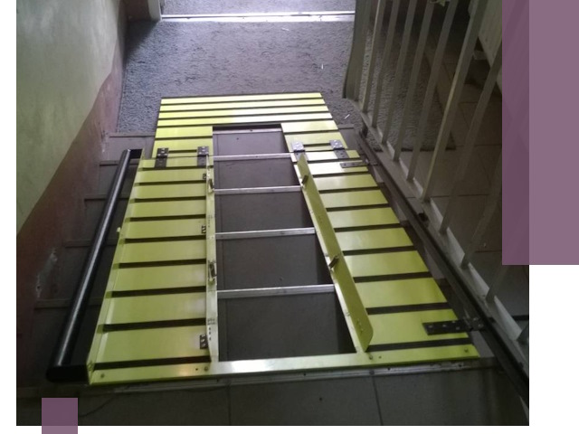 Профессиональный монтаж пандуса в подъезд в Светлограде