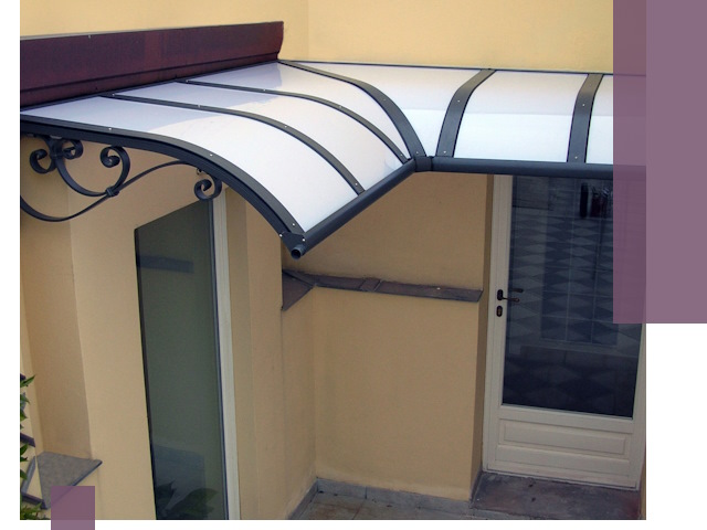 Монтаж козырьков любой сложности в Светлограде под ключ