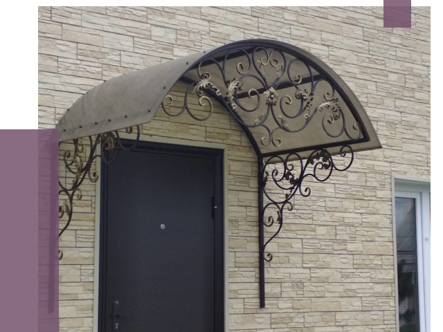 Ремонт козырьков в Светлограде от 7365 руб. | ПРОЛЁТ-Свт