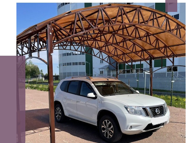 Недорогие навесы в Светлограде от 42664 руб. | ПРОЛЁТ-Свт