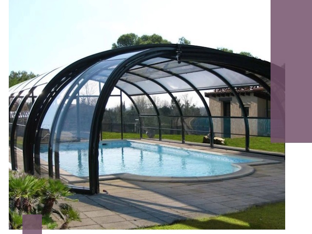 Навесы для бассейна в Светлограде: изготовление и монтаж под ключ
