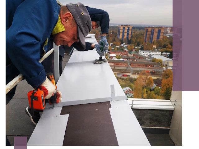 Монтаж парапетов в Светлограде — установка прочных металлических ограждений