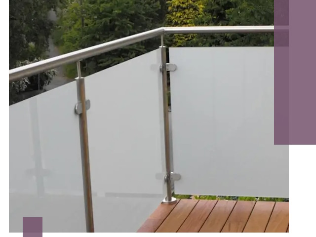 Алюминиевые парапеты для балконов и террас в Светлограде