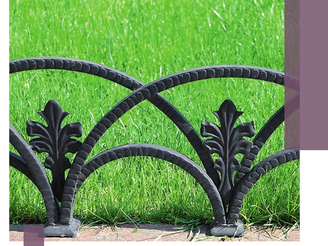 Декоративные металлические бордюры под ключ в Светлограде