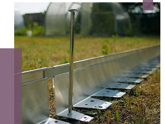 Металлические бордюры для газона в Светлограде от 4266 руб. | ПРОЛЁТ-Свт