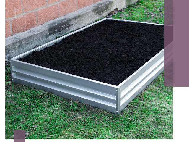 Металлические бордюры для грядок в Светлограде: прочность и аккуратность