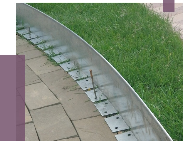 Металлические бордюры для тротуаров в Светлограде от 8634 руб.