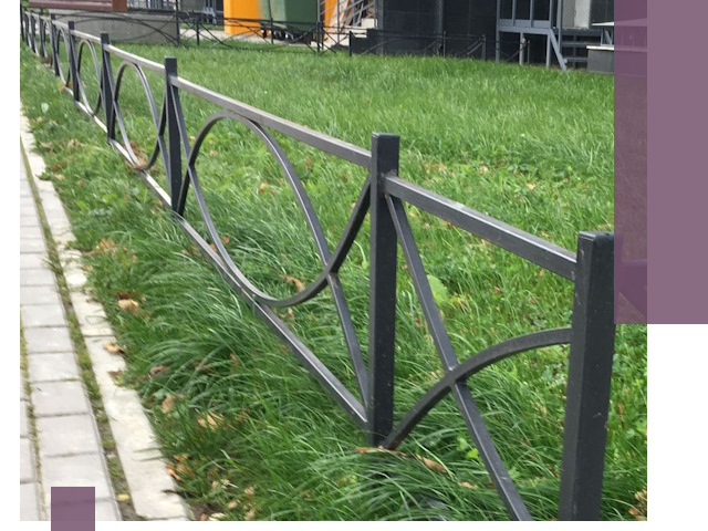 Газонные ограждения из металла в Светлограде — монтаж и продажа