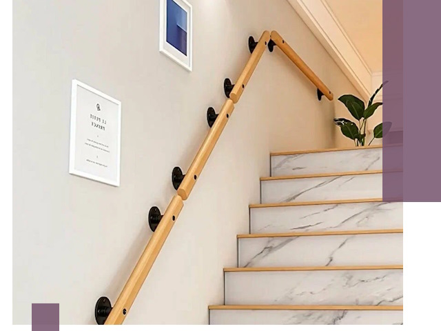 Поручни металлические и деревянные под ключ в Светлограде