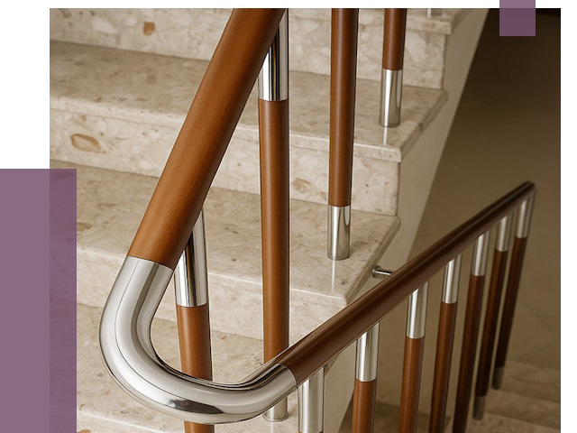 Монтаж поручней в Светлограде от 9650 руб. монтаж под ключ | ПРОЛЁТ-Свт