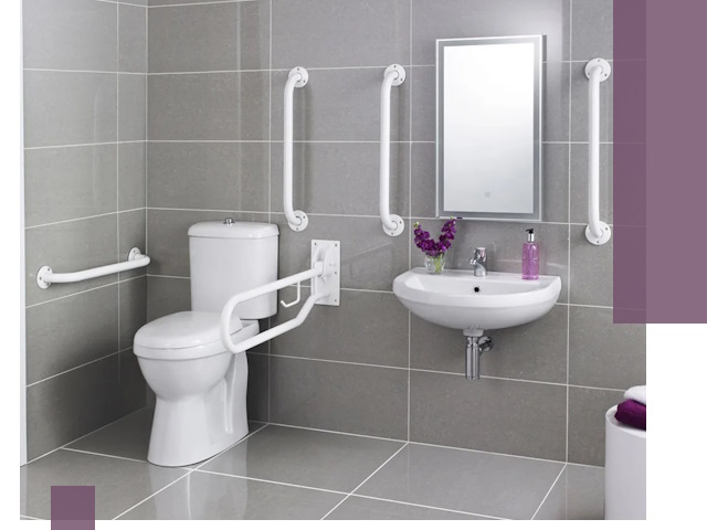 Поручни для санузлов в Светлограде: установка, ремонт и монтаж