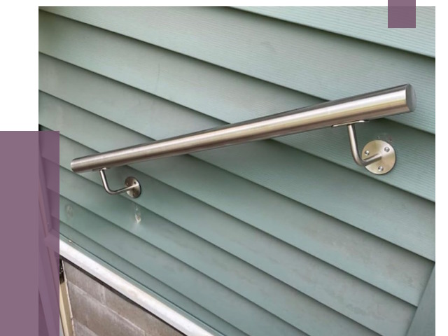 Поручни из нержавеющей стали в Светлограде от 7619 руб.  | ПРОЛЁТ-Свт